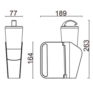 Кемпинговый фонарь  P9003 Gr