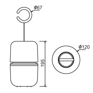 Кемпинговый фонарь  P9035 Or